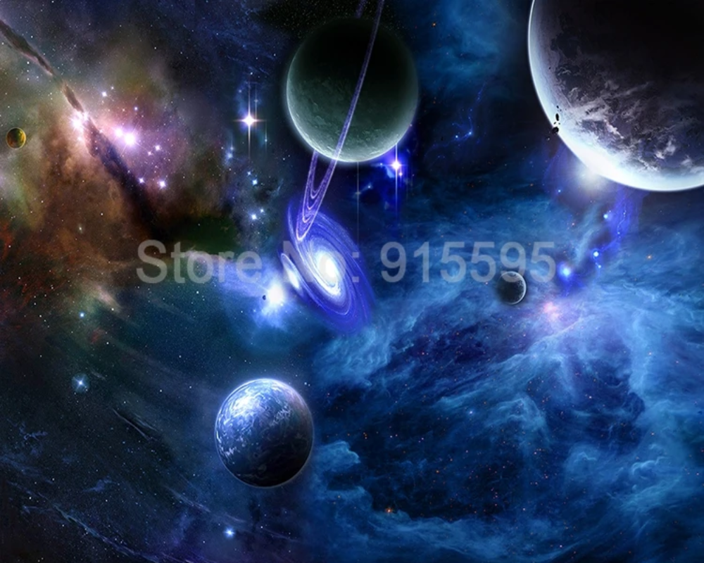 3D Wallpaper Space Odyssey III SKU# WAL0542