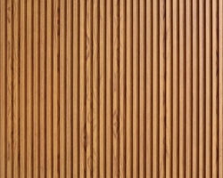 3D Wallpaper Wood Flutes Panel 