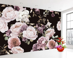 3D Wallpaper La More Floral