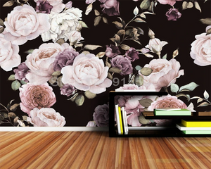 3D Wallpaper La More Floral SKU# WAL0551