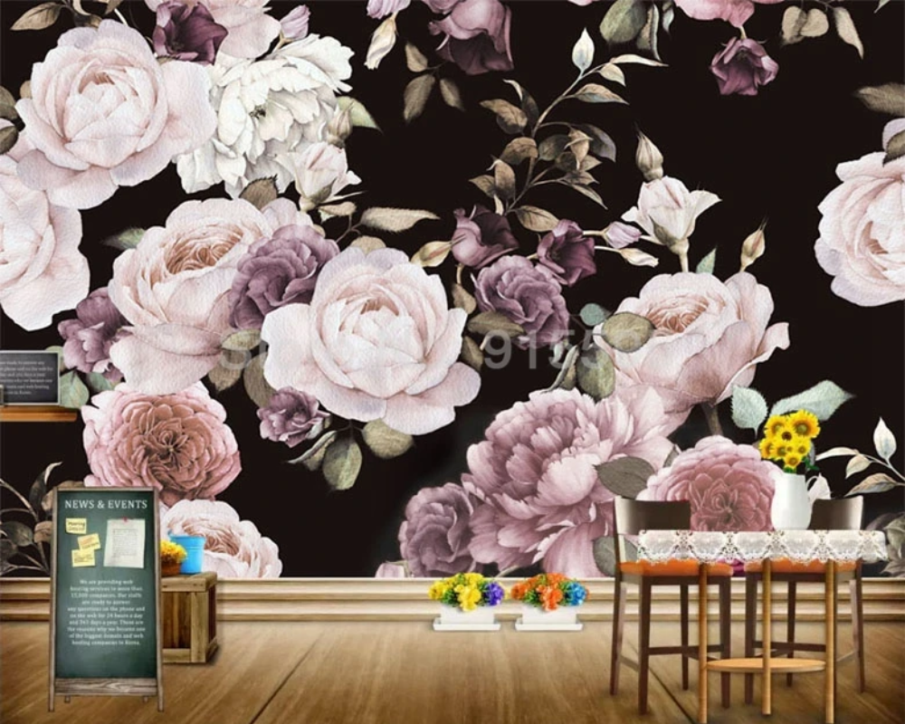 3D Wallpaper La More Floral