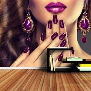 3D Wallpaper Glamour Nails SKU# WAL0571