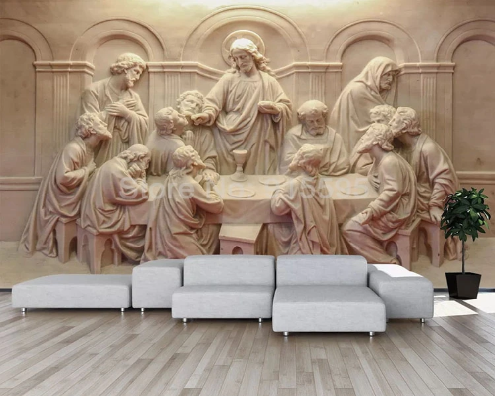 3D Wallpaper Last Supper SKU# WAL0586