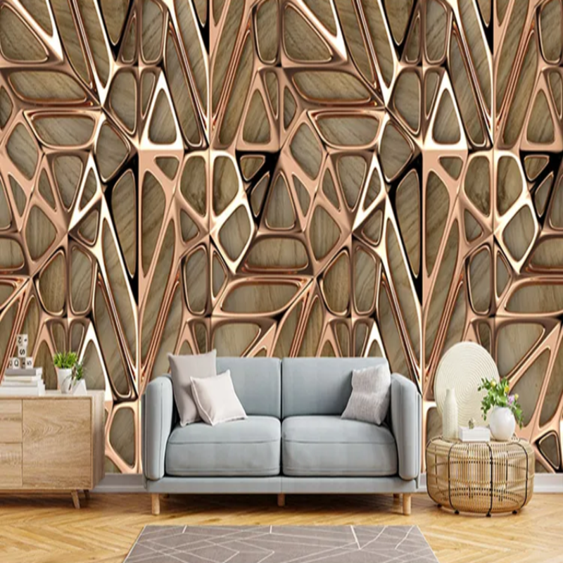 3D Wallpaper Acrylic Matrix