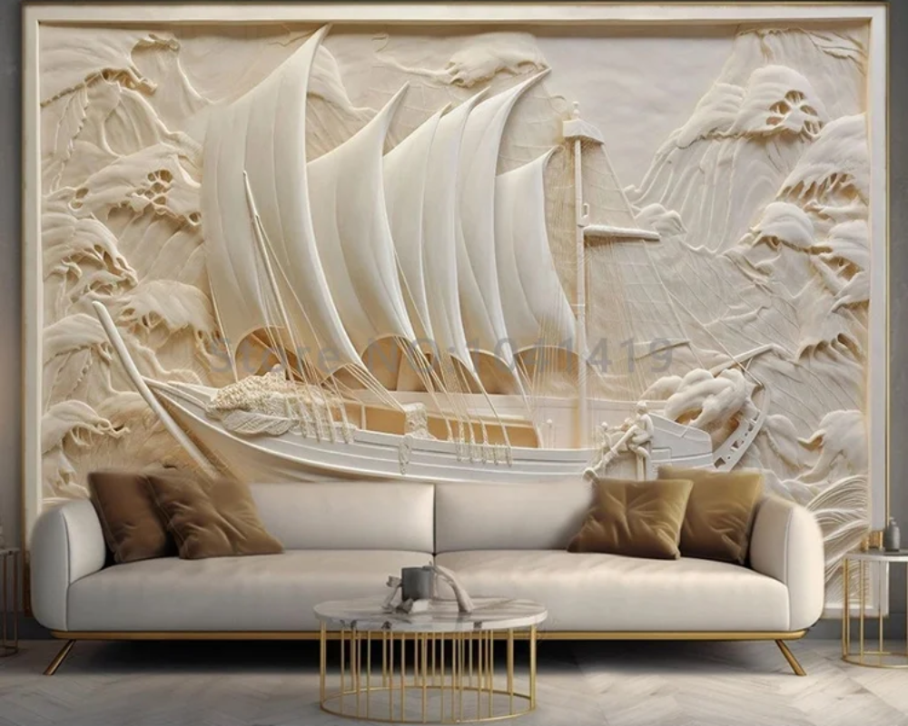 3D Wallpaper Magellan High Tide SKU# WAL0596