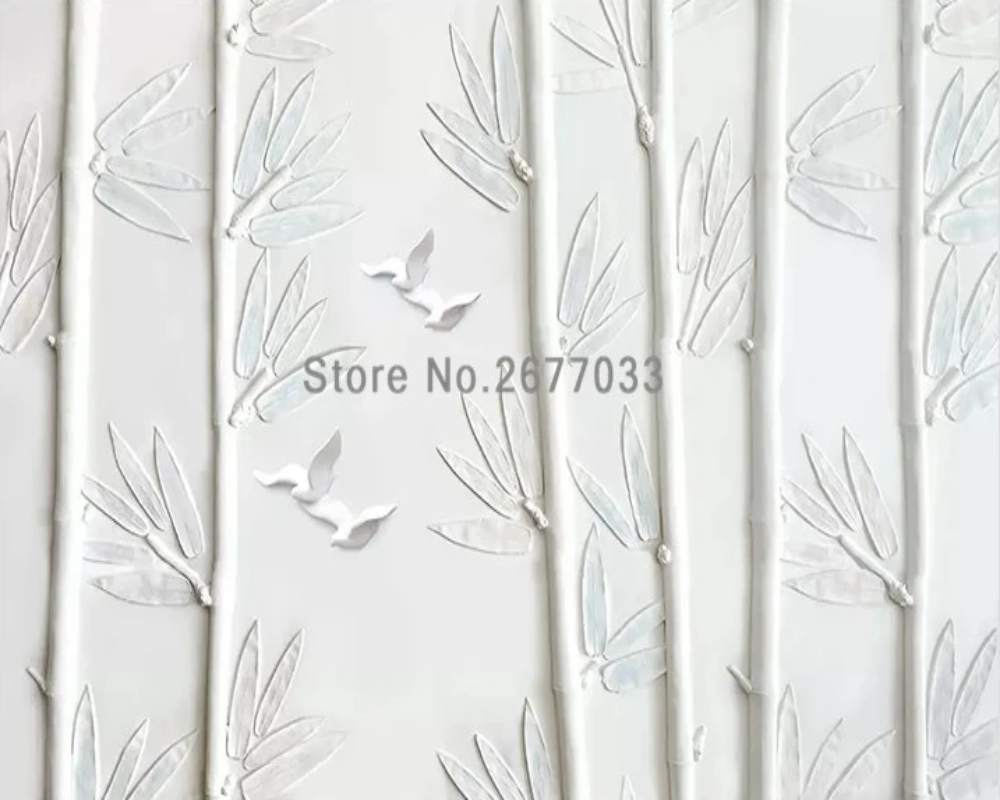 3D Wallpaper Bamboo Wall SKU# WAL0603