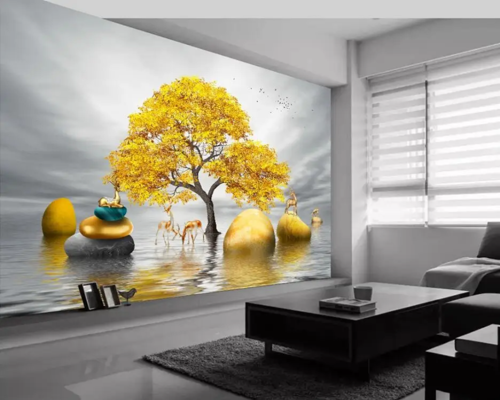 3D Wallpaper Eclectic Natural SKU# WAL0655