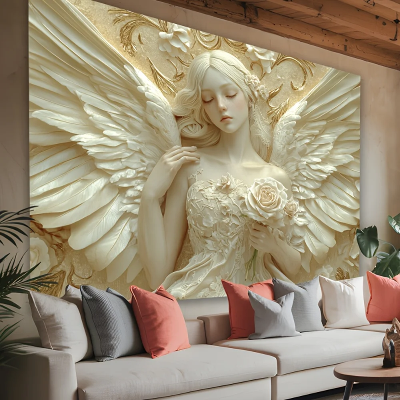 3D Wallpaper Angel Heart SKU# WAL0746