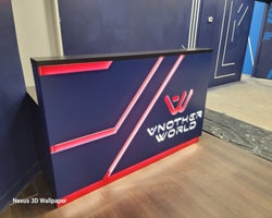Another World Reception Desk - Custom Made