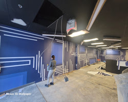 Another World VR Park Franchisee Branded Wallpaper SKU# WAL0626