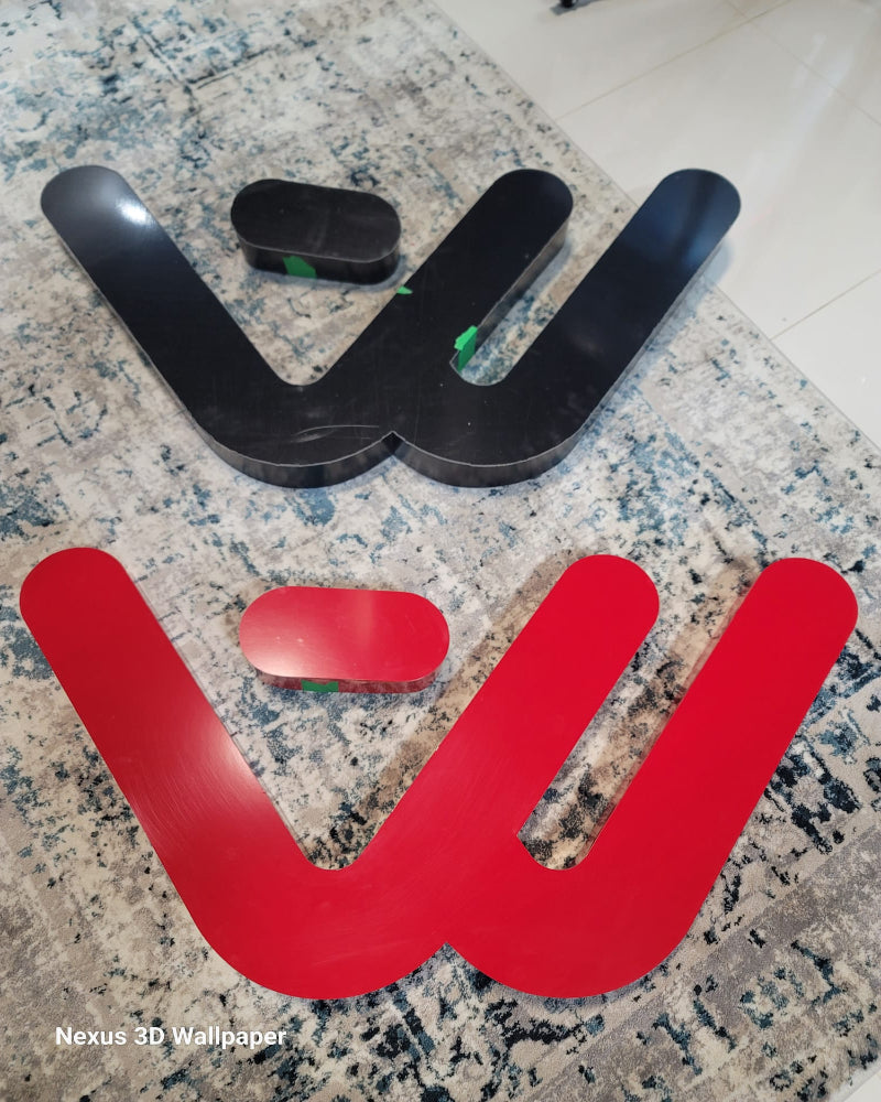 Another World Custom Made LED Logo Wall Fixtures SKU# AWVR006