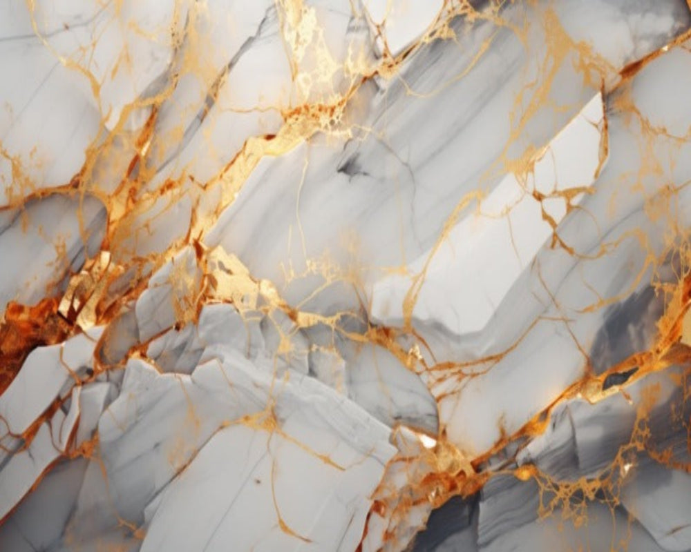 3D Wallpaper Stained Glass Dreams Marble SKU# WAL0222