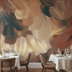 D Wallpaper Earth-Toned Elegance