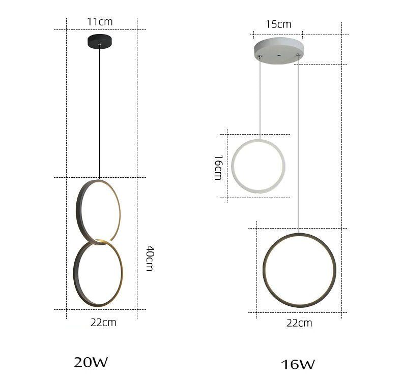 LED Circle of Trust Series VI Ceiling Suspension SKU# LIG0118