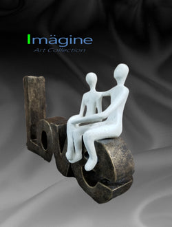 Love Couple Stonecast Figurine SKU# IAC0008