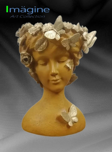 Stonecast Flower Crown Pots for Plants SKU# IAC0012