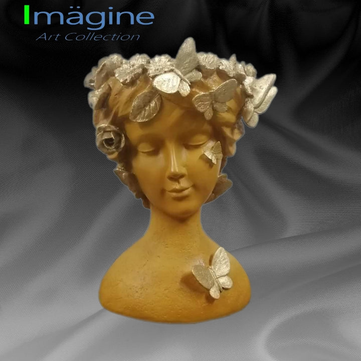 Stonecast Flower Crown Pots for Plants SKU# IAC0012
