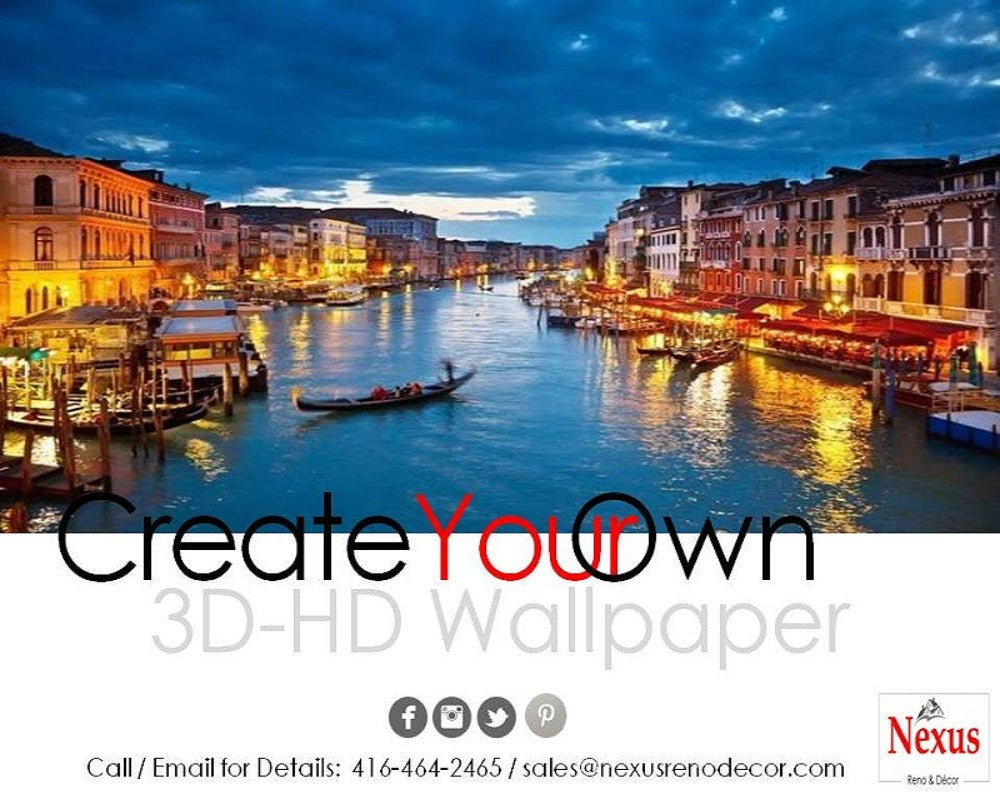 Nexus CreateYourOwn Custom 3D Wallpaper SKU# WAL0035.1