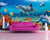 3D Wallpaper Dolphin Aquarium SKU#WAL0152