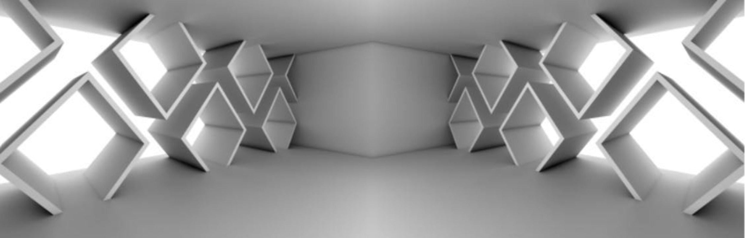 Designer Look 3D  Walpaper Stereoscopic Cubes