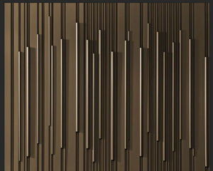 3D Wallpaper Stereo Candlesticks SKU# WAL0305