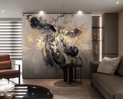 3D Wallpaper Touch of Splash Marble