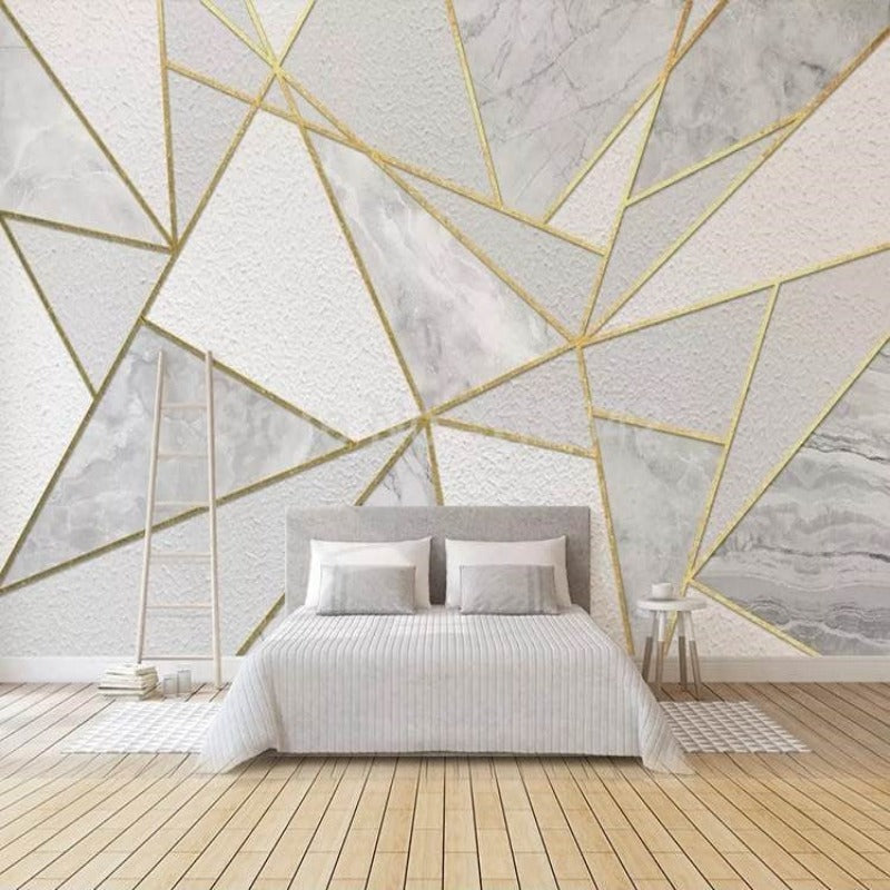 3D Wallpaper Multi Marble Design 