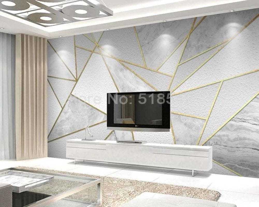 3D Wallpaper Multi Marble Design 