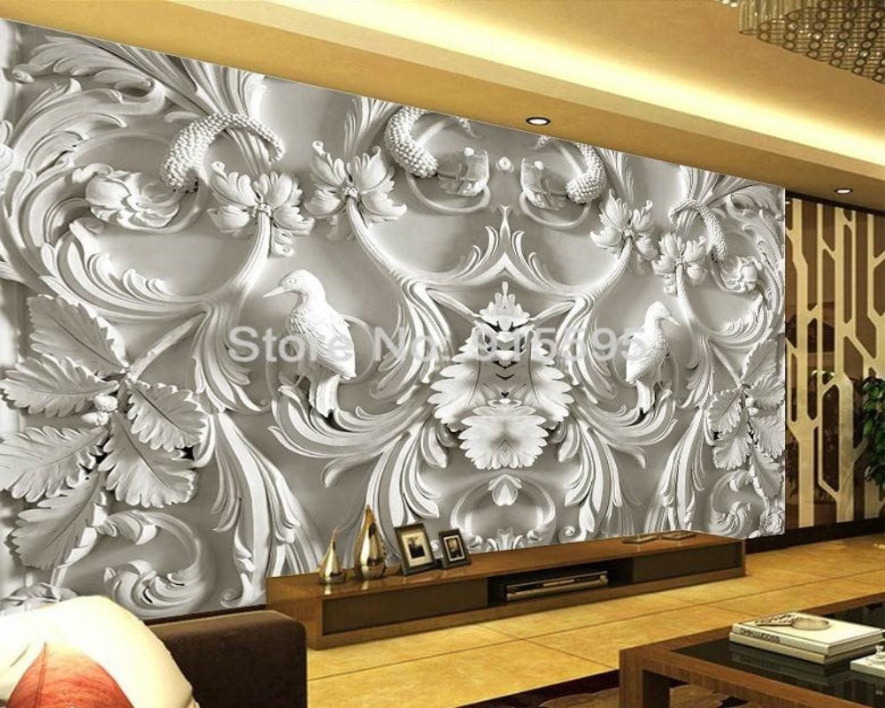 3D Wallpaper Classic Acanthus SKU# WAL0256