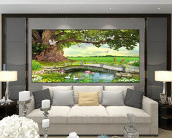 Nature View 3D Wallpaper Natural Mystic Scenery for Living Room