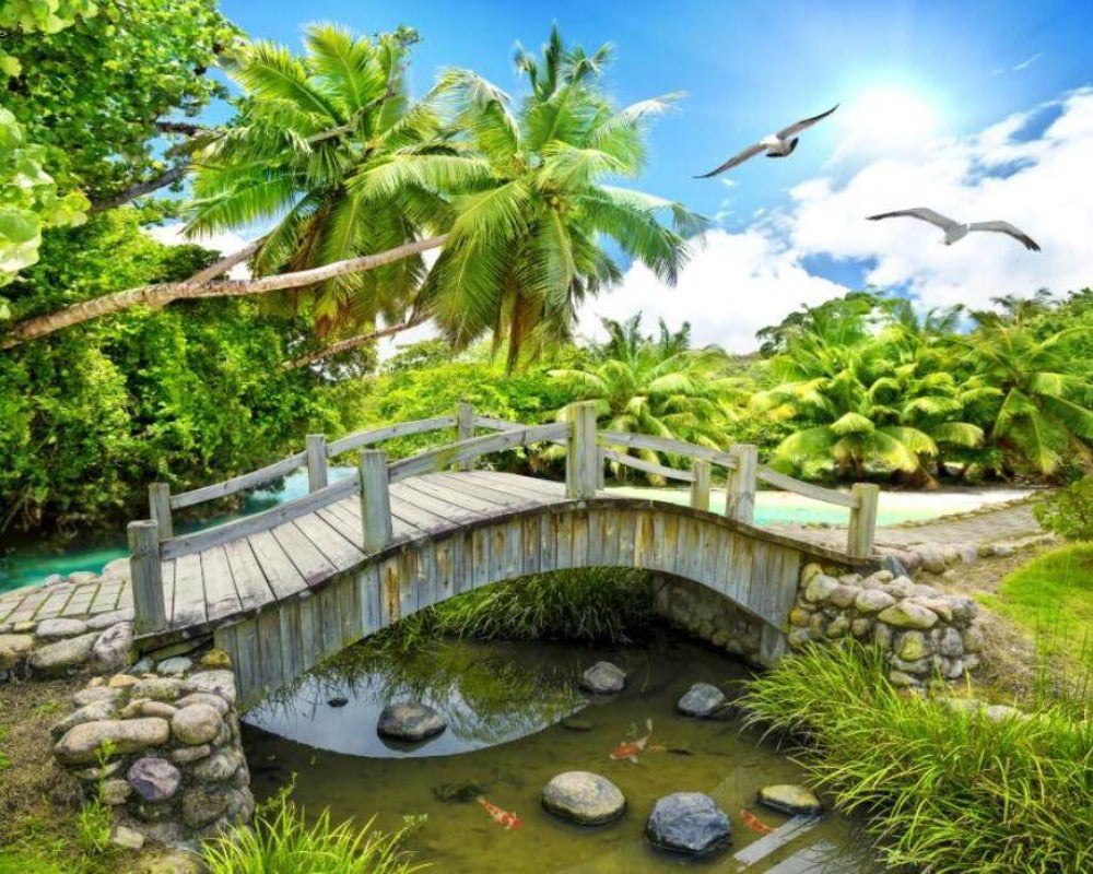 Nature View 3D Wallpaper Natural Mystic Scenery