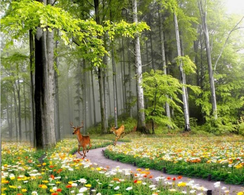 Nature View 3D Wallpaper Natural Mystic Scenery