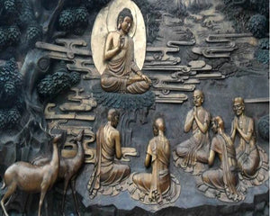 3D Wallpaper Buddha Mysitc Series SKU# WAL0059