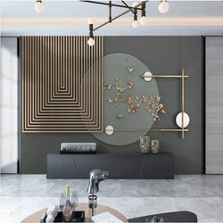 3D Wallpaper Eclectic Shapes 