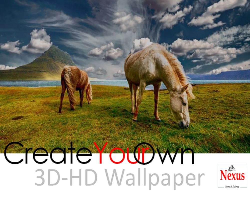 Nexus CreateYourOwn Custom 3D Wallpaper SKU# WAL0035.1