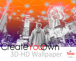 Nexus CreateYourOwn Custom 3D Wallpaper SKU# WAL0035.1