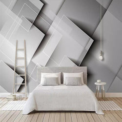 3D Wallpaper Geometric Squares