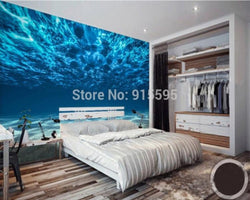 3D Wallpaper Tranquil Deep Sea SKU# WAL0207