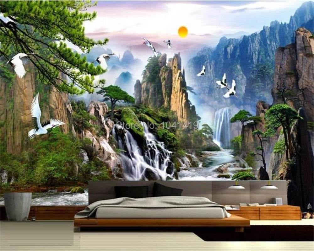 3D Wallpaper Napal Mountain SKU# WAL0316