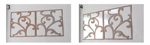Wall Mirror Plate Self-Adhesive (Removable) SKU# MOS0010