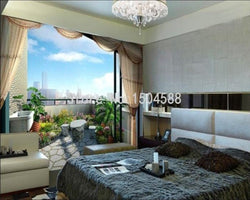 3D Wallpaper Balcony View SKU# WAL0334