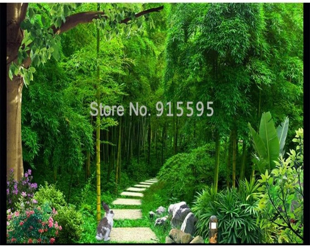 3D Wallpaper Forest Path SKU# WAL0356