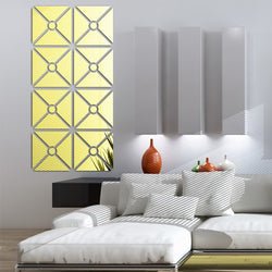 Wall Mirror Tile Lumare Self-Adhesive SKU# MOS0011