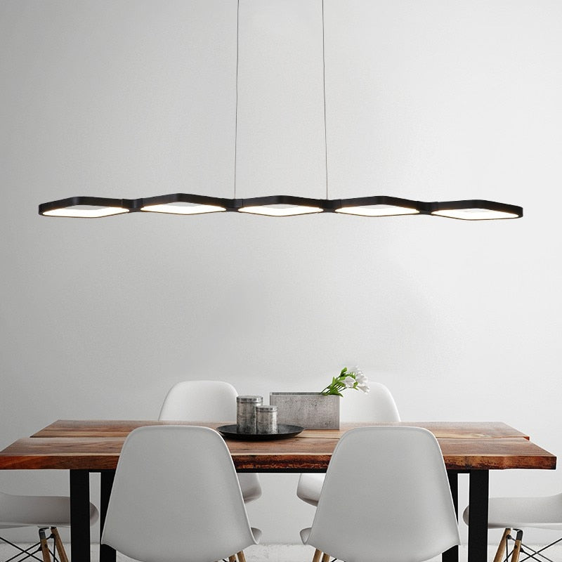 LED Diamond Sky Susp. Chandeliers Dimmable SKU# LIG0094