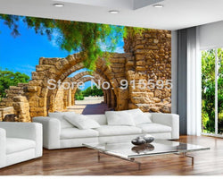 3D Wallpaper Brick Decor Wall SKU# WAL0359