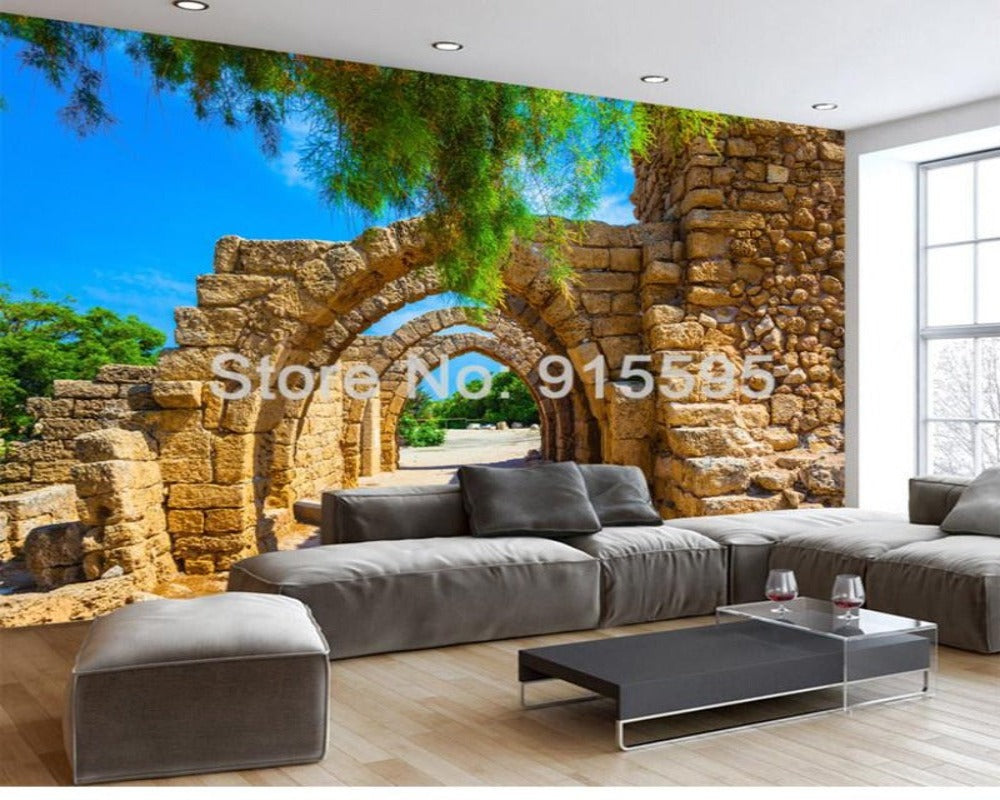 3D Wallpaper Brick Decor Wall SKU# WAL0359