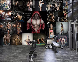 Photo Wallpaper Gym Rat Circus SKU# WAL0241