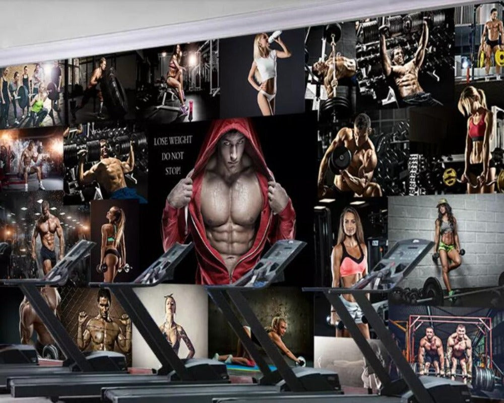 Photo Wallpaper Gym Rat Circus SKU# WAL0241