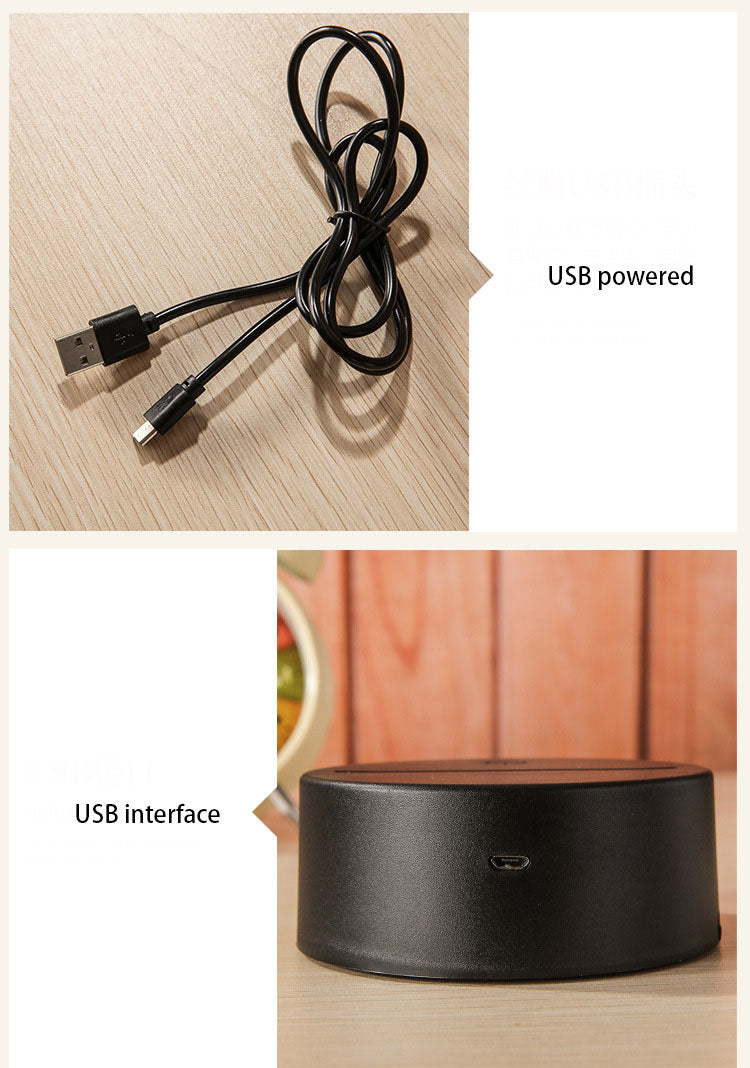 LED-RGB Multi-Colour Love Bear Table Lamp SKU# LIG0100