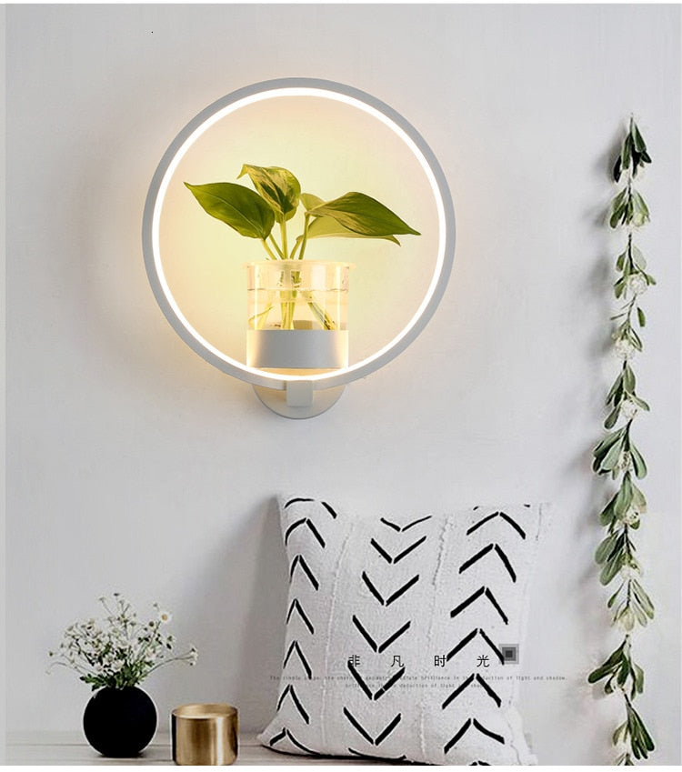 Liberte' Solace Flower Wall Sconce LED 18W Decor SKU# LIG0107